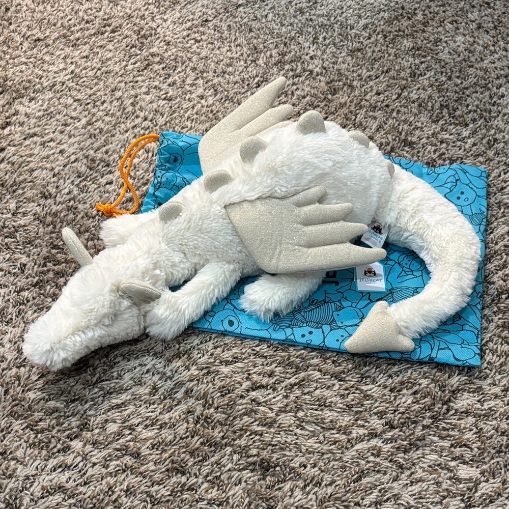 Jellycat Snow Dragon Large